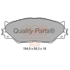 704-17122 IAP QUALITY PARTS КомплеК т гальмівних колодок, дискове гальмо