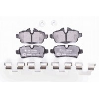 8DB 355 013-661 HELLA PAGID Комплект гальмівних колодок дисковий гальм