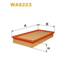 WA6223 WIX FILTERS Повітряний фільтр