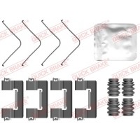 109-0163 QUICK BRAKE Комплектуючі колодки дискового гальма
