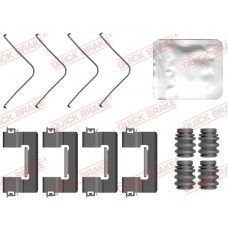 109-0163 QUICK BRAKE Комплектуючі колодки дискового гальма