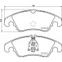 P 85 145 BREMBO КомплеК т гальмівних колодок, дискове гальмо
