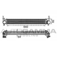 Интеркулер AUTOGAMMA 105364