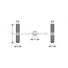 DND254 AVA QUALITY COOLING Осушувач кондиціонера