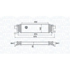 Интеркулер MAGNETI MARELLI 351319204380