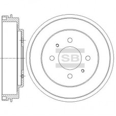 SD4319 Hi-Q Гальмівний барабан