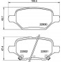 FK11389 KAISHIN Комплект гальмівних колодок дисковий гальм