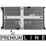 CR 18 000P MAHLE Радіатор охолодження двигуна