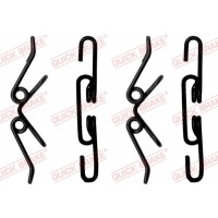 109-1220 QUICK BRAKE Комплектуючі колодки дискового гальма