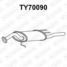 TY70090 VENEPORTE Глушник вихлопних газів кінцевий