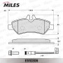 E510306 MILES Комплект гальмівних колодок дисковий гальм