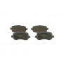 0 986 494 496 BOSCH Комплект гальмівних колодок дисковий гальм