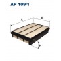 AP 109/1 FILTRON Повітряний фільтр