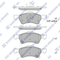 SP1440 Hi-Q Комплект гальмівних колодок дисковий гальм