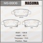MS8906 MASUMA Колодки гальмівні