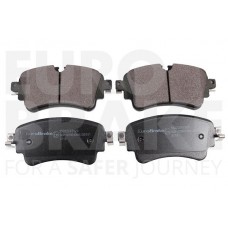 55022247123 EUROBRAKE Комплект гальмівних колодок дисковий гальм