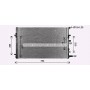 RT2682 AVA QUALITY COOLING Радіатор охолодження двигуна