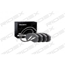 402B0596 RIDEX Комплект гальмівних колодок дисковий гальм