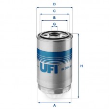 24.394.00 UFI Паливний фільтр