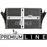 CI 21 000P MAHLE Интеркулер