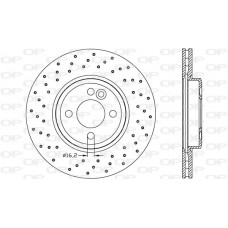 BDR2614.20 OPEN PARTS Гальмівний диск