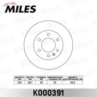 K000391 MILES Гальмівний диск