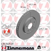 430.2629.20 ZIMMERMANN Гальмівний диск