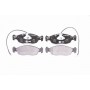 8DB 355 007-711 HELLA PAGID Комплект гальмівних колодок дисковий гальм