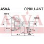 OPRIU-ANT ASVA Шарнирный комплект, Привідний вал