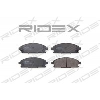 402B0373 RIDEX Комплект гальмівних колодок дисковий гальм