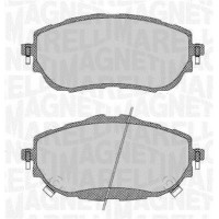 363916060708 MAGNETI MARELLI Комплект гальмівних колодок дисковий гальм