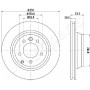 DP-0918 JAPANPARTS Гальмівний диск