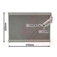 0900V700 VAN WEZEL Випарник кондиціонера