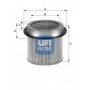 27.171.00 UFI Повітряний фільтр