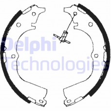 LS1654 DELPHI Комплект гальмівних колодок