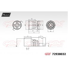 72938032 MAXTECH Поршень корпус скоби гальма