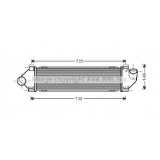 FDA4480 AVA QUALITY COOLING Интеркулер