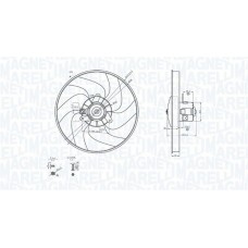 069422756010 MAGNETI MARELLI Вентилятор охолодження двигуна