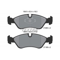 2186201 TEXTAR TEXTAR OPEL Колодки гальмівні передние Astra, Vectra -99