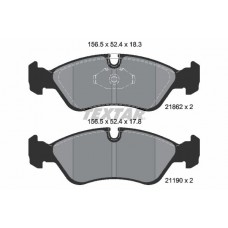 2186201 TEXTAR TEXTAR OPEL Колодки гальмівні передние Astra, Vectra -99