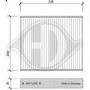 DCI1103 DIEDERICHS Фільтр повітря у внутрішньому просторі