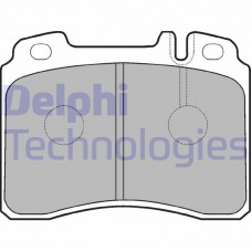 LP929 DELPHI Комплект гальмівних колодок дисковий гальм