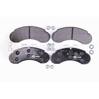 8DB 355 019-101 HELLA Комплект гальмівних колодок дисковий гальм