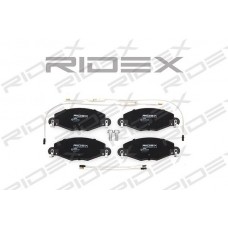402B0305 RIDEX КомплеК т гальмівних колодок, дискове гальмо
