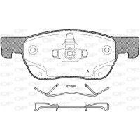 BPA1681.02 OPEN PARTS КомплеК т гальмівних колодок, дискове гальмо