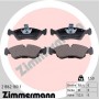 21862.180.1 ZIMMERMANN Комплект гальмівних колодок дисковий гальм