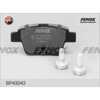 BP43043 FENOX Комплект гальмівних колодок дисковий гальм