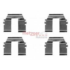 109-1232 METZGER Комплектуючі колодки дискового гальма