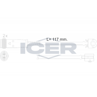 610612 E C ICER Сигналізатор зносу гальмівних колодок