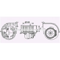 BW8574 AVA QUALITY COOLING Вентилятор салону